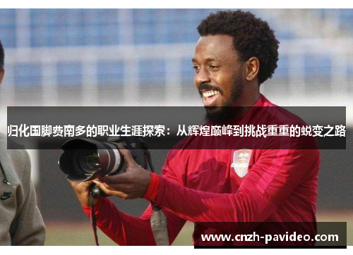 归化国脚费南多的职业生涯探索：从辉煌巅峰到挑战重重的蜕变之路