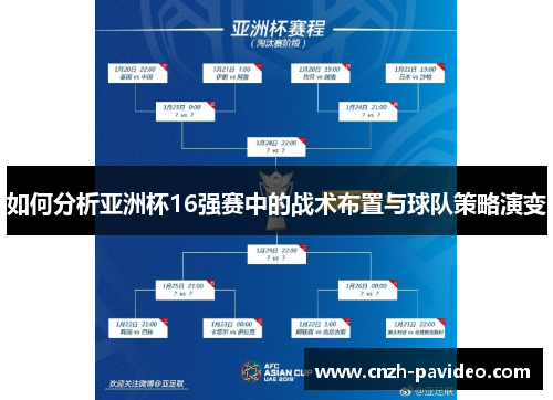 如何分析亚洲杯16强赛中的战术布置与球队策略演变